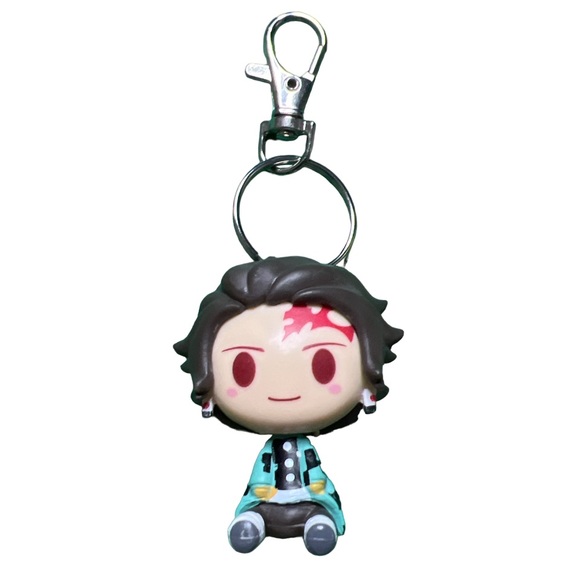 Demon Slayer Anime Figurine Keychains - Picture 2 of 5